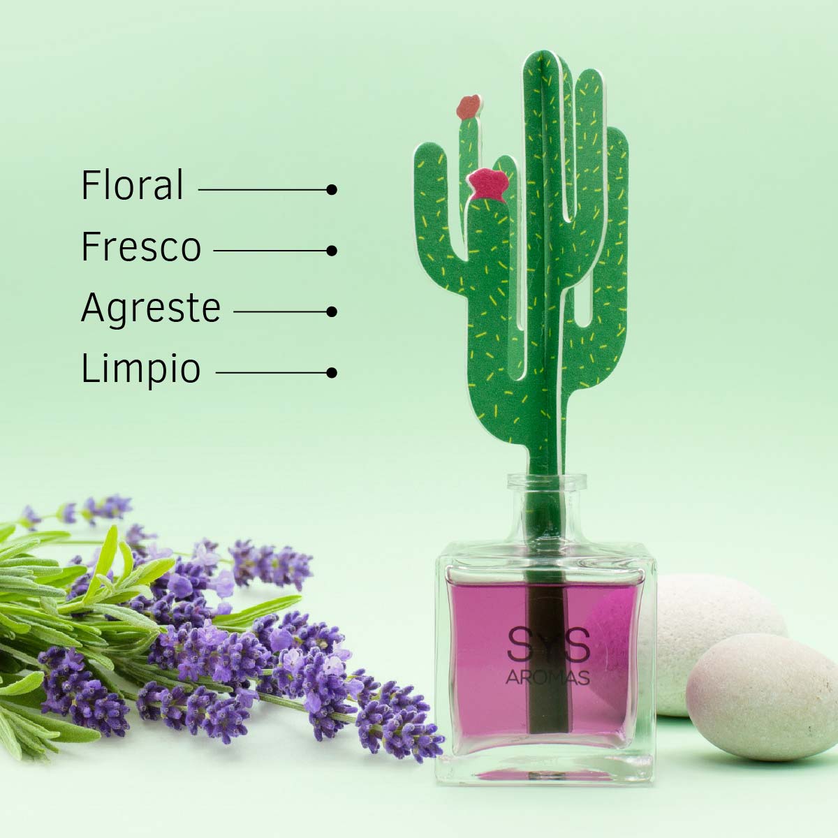 Ambientador difusor cactus lavanda 90ml