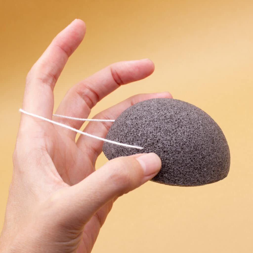 esponja konjac carbon
